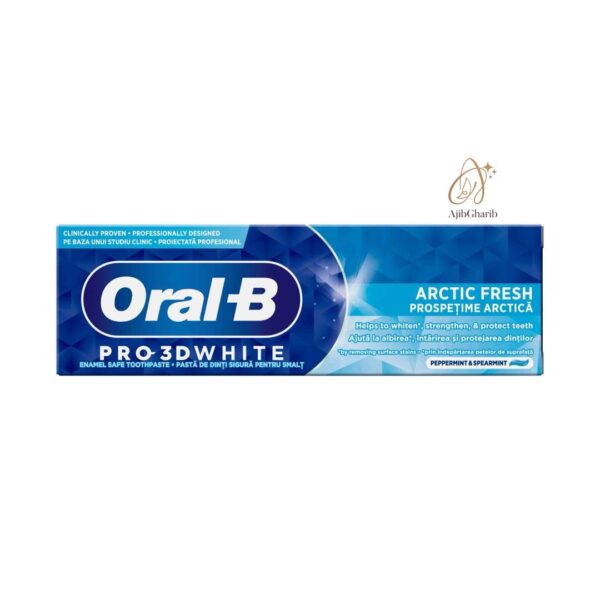 خمیردندان اورال بی مدل Arctic Fresh