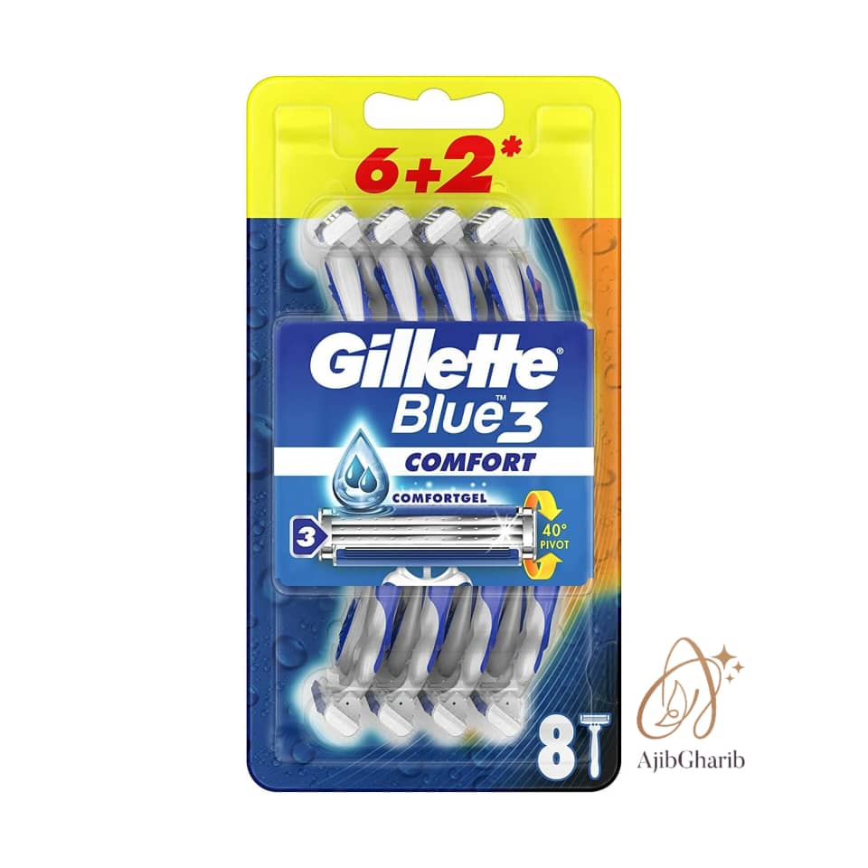 تیغ اصلاح مردانه ژیلت مدل Blue3 Comfort