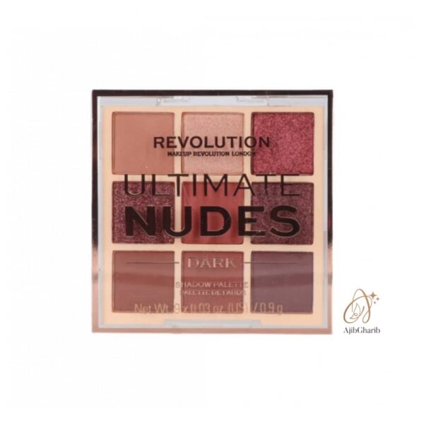 پالت سایه ۹ رنگ رولوشن مدلultimate nudes dark