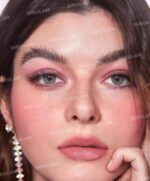 رژگونه پودری شیگلم مدل love dive رنگ you're Peachy - Image 2
