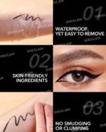 خط‌چشم ضدآب شیگلم مدل Eye Affinity رنگ Now Streaming - تصویر 3
