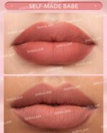 رژلب مات کننده جامد شیگلم مدل Matte Allure رنگ Self-made Babe - Image 2