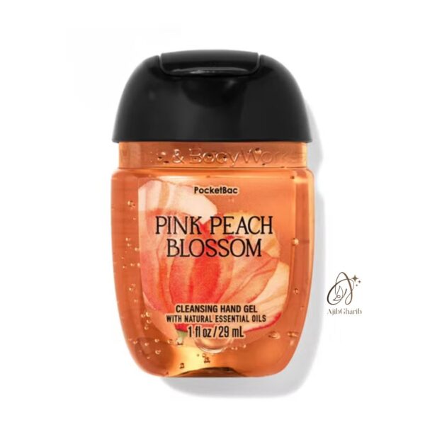 ژل ضدعفونی کننده دست بث اند بادی مدل pink Peach Blossom