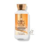 لوسیون بدن بث اند بادی مدل Warm Vanilla Sugar