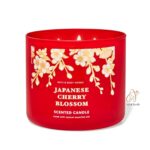 شمع معطر بث اند بادی 411گرم مدل Japanese Cherry Blossom