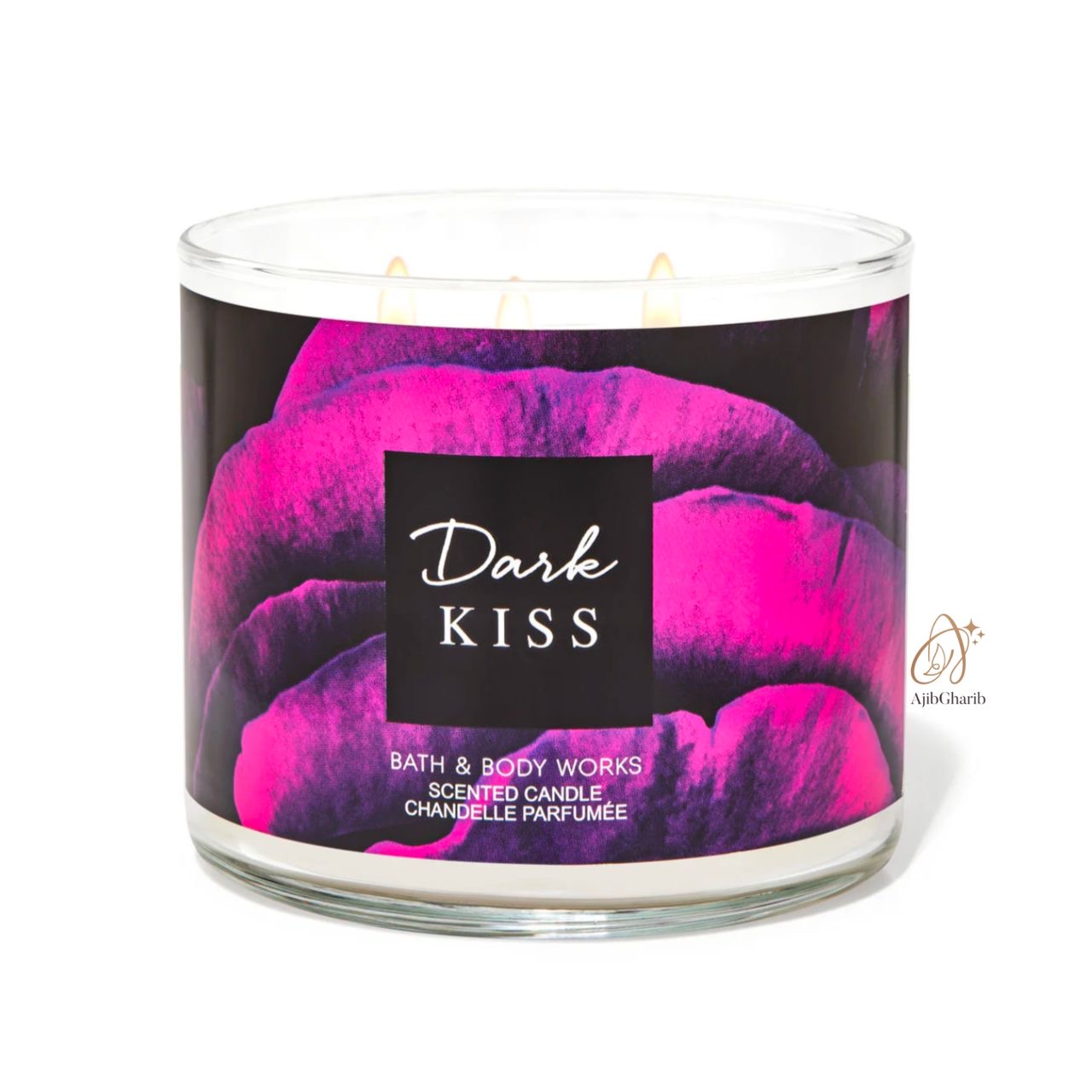8f890183-94e7-4cde-9fb1-e58bc332ee44 شمع معطر بث اند بادی 411گرم مدل Dark kiss - Image 1