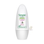 مام ضدتعریق رولی سیمپل مدل Invisible vanilla & peach
