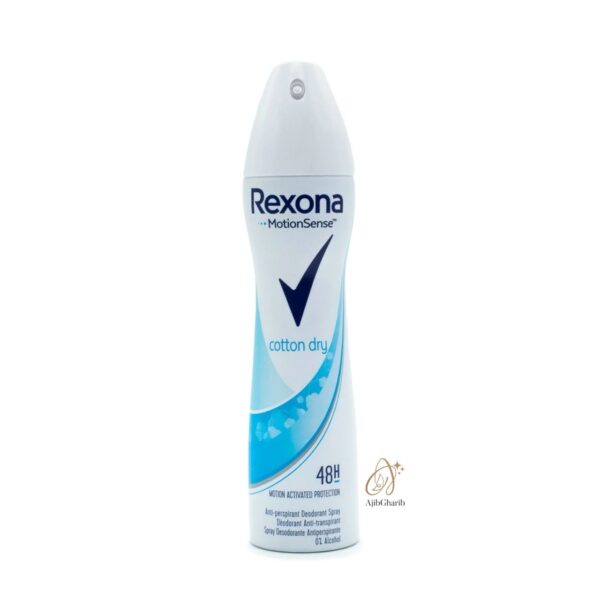 اسپری ضدتعریق ۴۸ساعته رکسونا مدل Cotton Dry