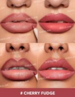 رژ و خط لب دوطرفه شیگلم مدل Clam101 رنگ Cherry Fudge - Image 4