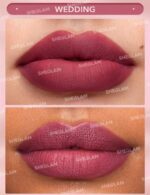 رژلب مات کننده جامد شیگلم مدل Matte Allure رنگ Wedding - Image 3