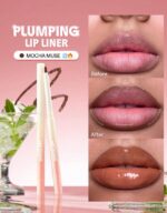 خط لب حجم دهنده شیگلم مدل Bold Booster رنگ Mocha Muse - Image 3
