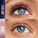 ریمل حجم‌دهنده و بلندکننده میبلین مدل Sky High رنگ بورگاندی Burgundy Haze - تصویر 2