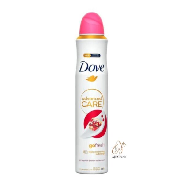 اسپری ضدتعریق 72 ساعته انار داو مدل Go Fresh Advanced Care