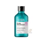 شامپو تسکین دهنده پوست سر لورال مدل Scalp Advanced Anti-Discomfort حجم۳۰۰میل