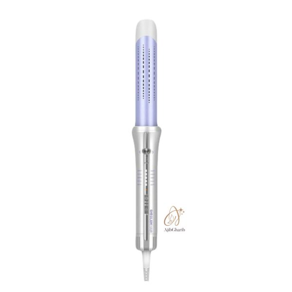 دستگاه فر کننده مو شیگلم مدل 25mm رنگ بنفش