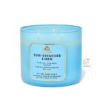 شمع معطر بث اند بادی 411گرم مدلSun-Drenched Linen