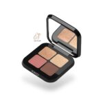پالت سایه چشم 4 رنگ کیکو میلانو مدل  Bright Quartet شماره 02