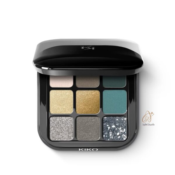 پالت سایه چشم 9 رنگ کیکو میلانو مدل Glamour Multi Finish شماره 06