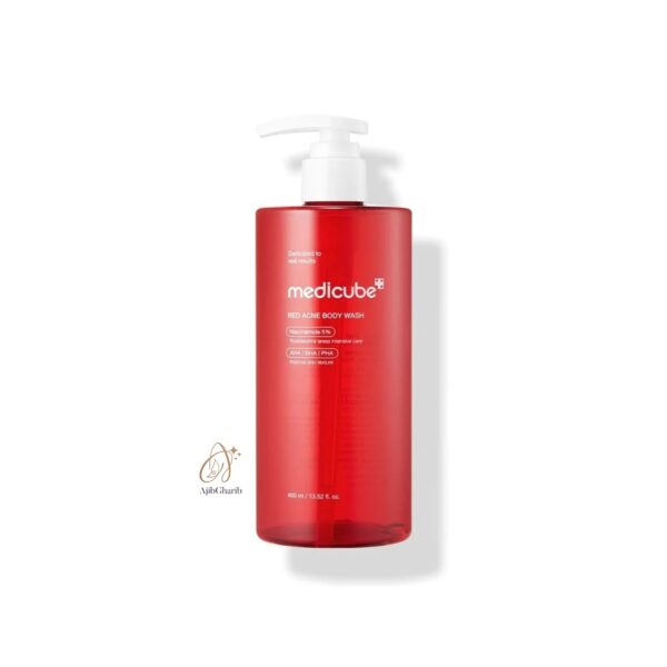 شامپو بدن ضدجوش مدی کیوب مدل Red Acne