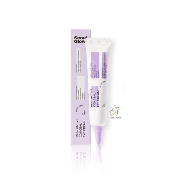 کرم دورچشم رنگی سئول گلو مدل Real Active Conceal