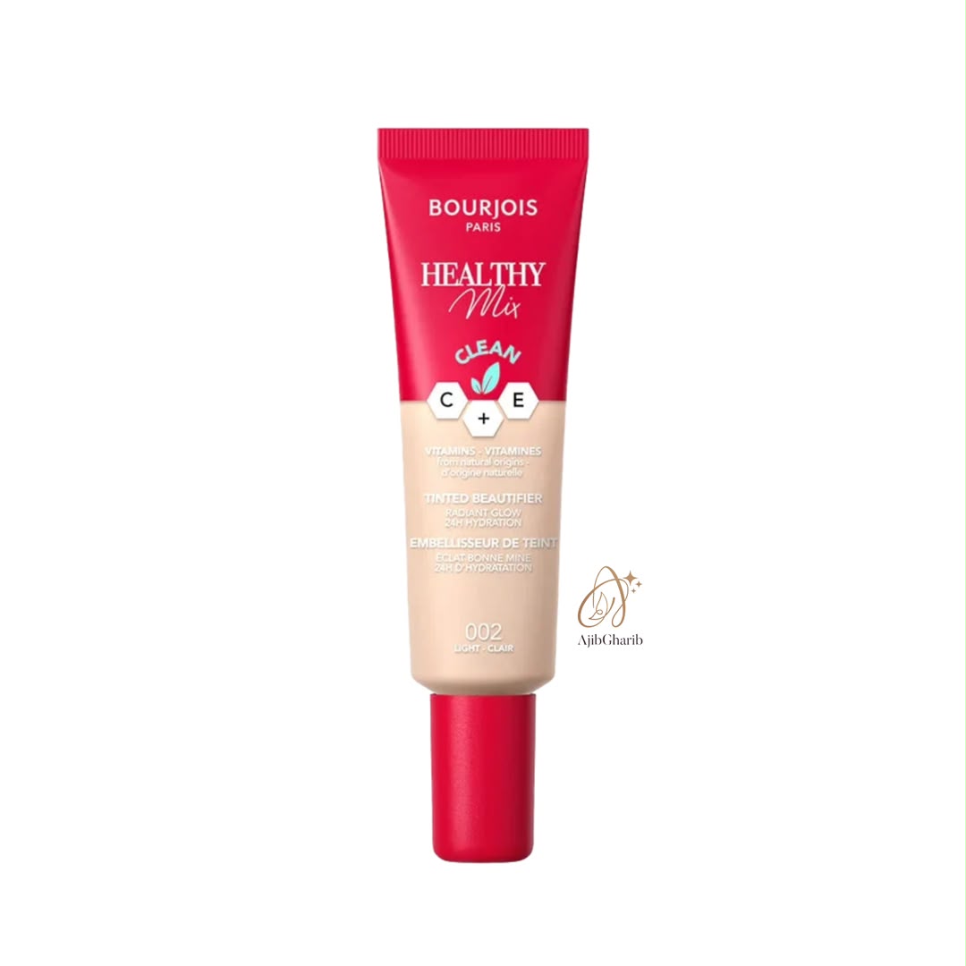 dad3c85f-b4d5-4d11-956f-dc1fe730d9af تینت صورت بورژوا مدل Healthy Mix رنگ 002 Light - تصویر 1