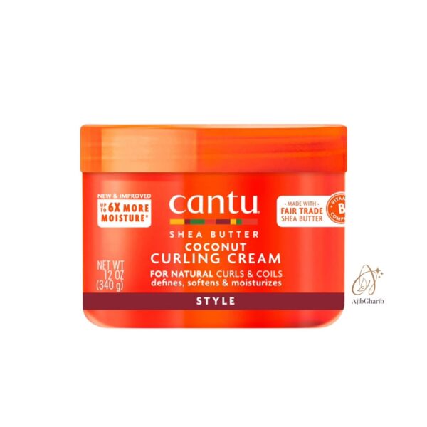 کرم حالت‌دهنده نارگیل و شی باتر کانتو مدل Coconut Curling Cream