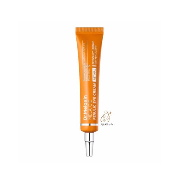 کرم دورچشم روشن کننده و‌ضدچروک رتینال دکتر ملاکسین مدل MELA-C·E Ferulic
