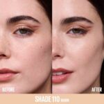 کرم پودر آبرسان میبلین مدل Lifter Plump & Glow شماره 110 - تصویر 3