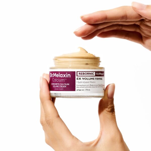 کرم کلسیم حجمدهنده و سفتکننده دکتر ملاکسین مدل Calcium CX Volume